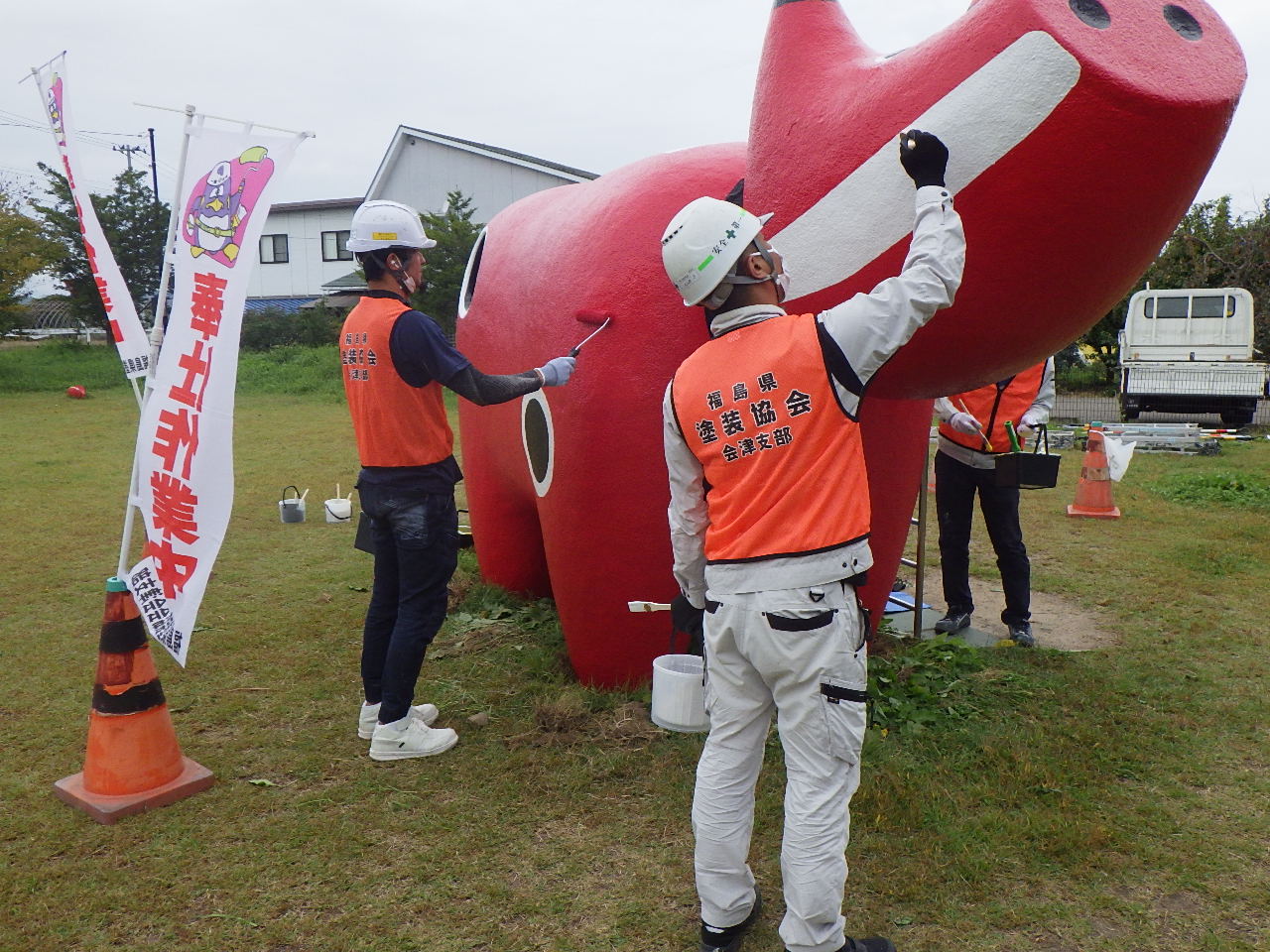 南会津町◯◯トンネル塗装