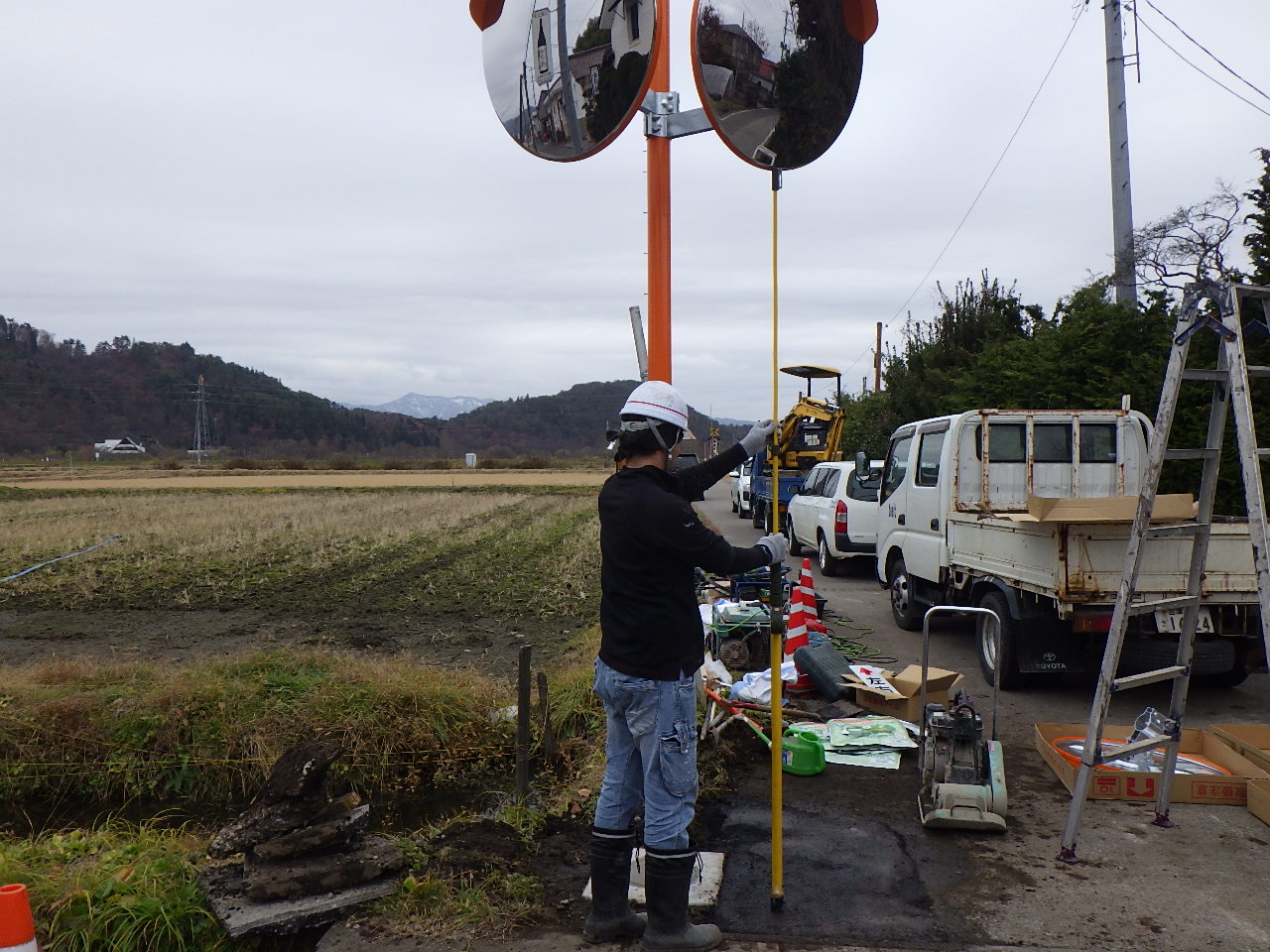 南会津町◯◯トンネル塗装